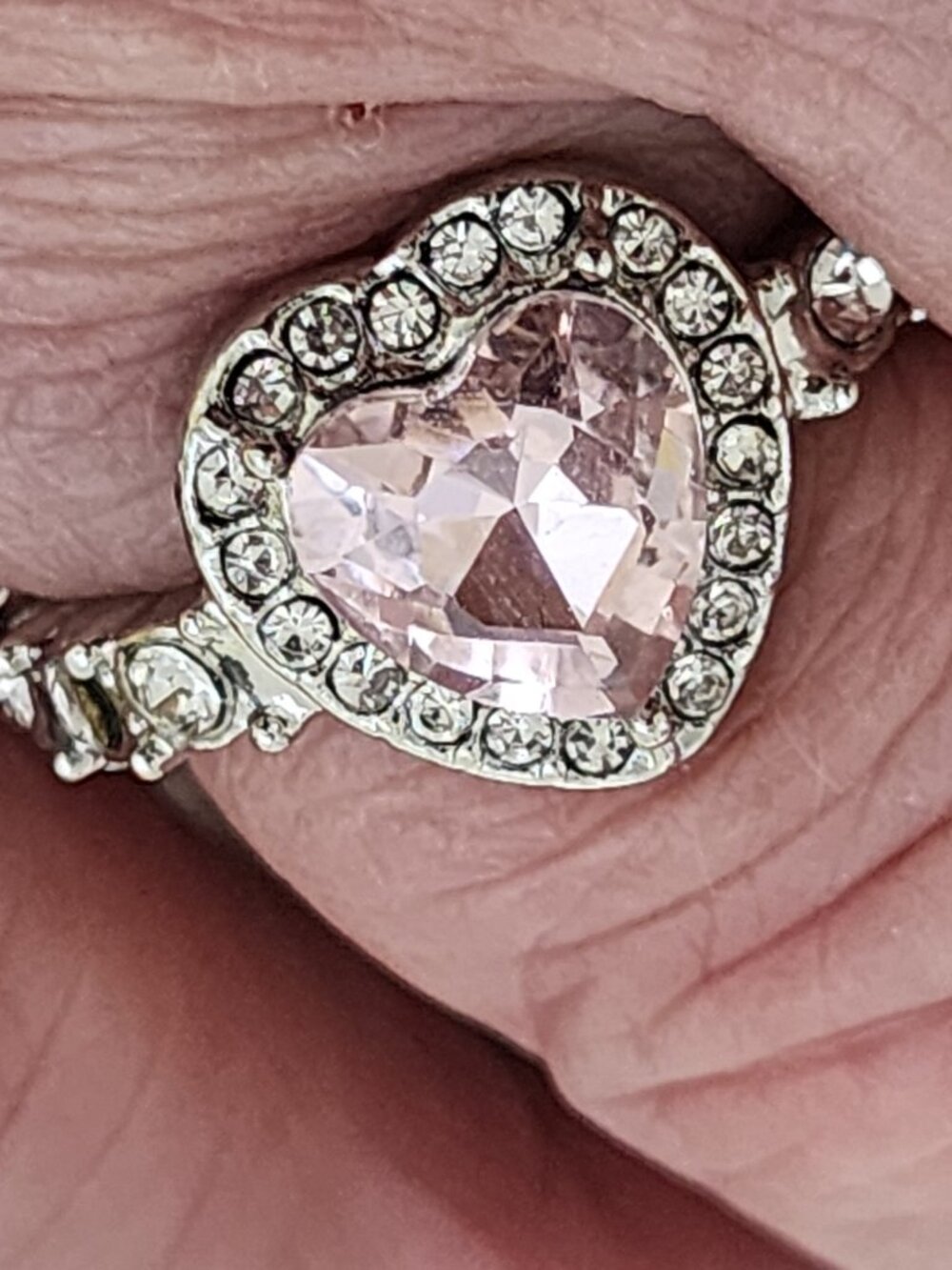 Paparazzi Stretch Ring with Rhinestones